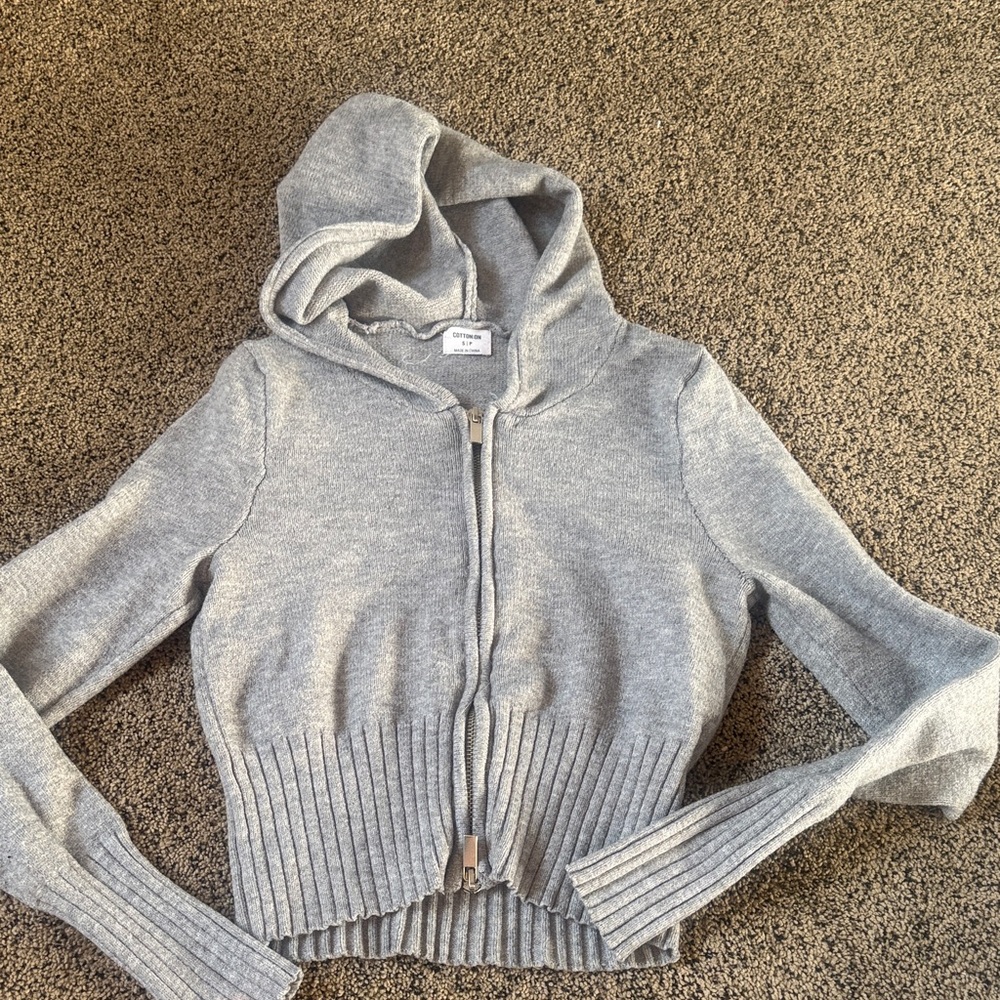 Cotton On Gray Knit Sweater